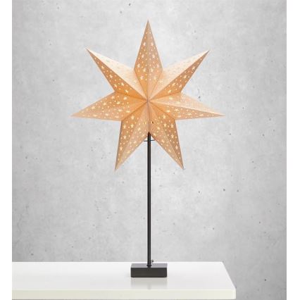 Markslöjd 704454 - Weihnachtsdekoration SOLVALLA 1xE14/25W/230V gold 69 cm