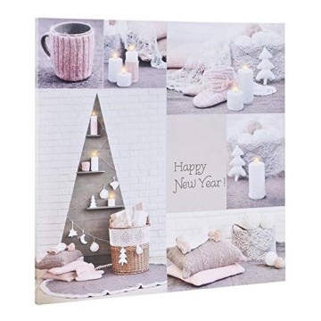 Markslöjd 704497 - LED Leuchtbild CANVAS 9xLED/0,18W/2xAA