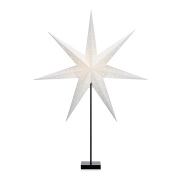 Markslöjd 704511 - Weihnachtsdekoration SOLVALAA 1xE14/25W/230V weiß/Holz
