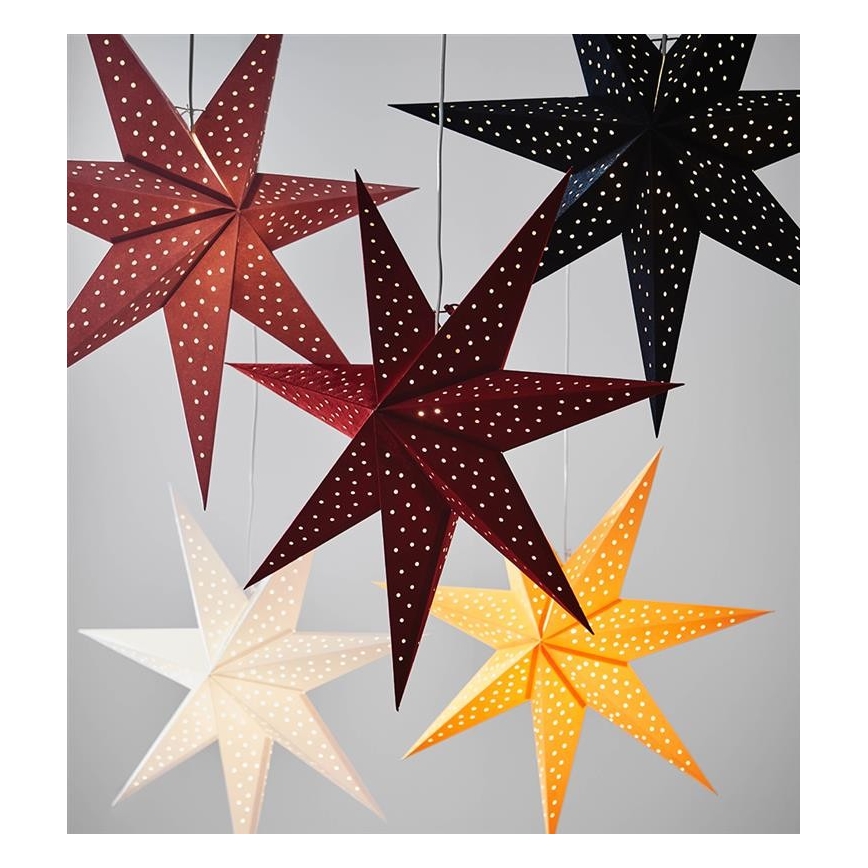 Markslöjd 704902 - Weihnachtsdekoration CLARA 1xE14/6W/230V 75 cm rot