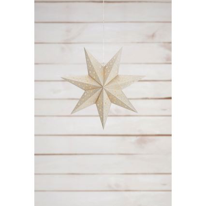 Markslöjd 705610 - LED-Weihnachtsdekoration BLANK LED/0,2W/3xAA Ø 45 cm goldfarben