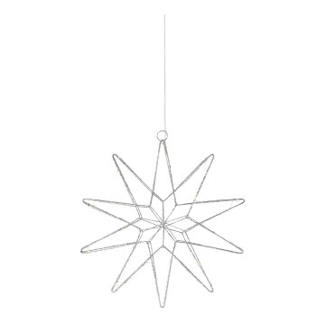 Markslöjd 705750 - LED-Weihnachtsdekoration GLEAM LED/0,6W/3xAA silbern