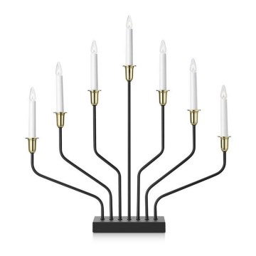Markslöjd 705758 - Weihnachtskerzenleuchter BROSA XL 7xE10/3W/230V