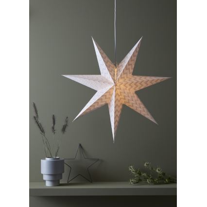 Markslöjd 705804 - Weihnachtsdekoration ADMIRA 1xE14/25W/230V d 60 cm weiß