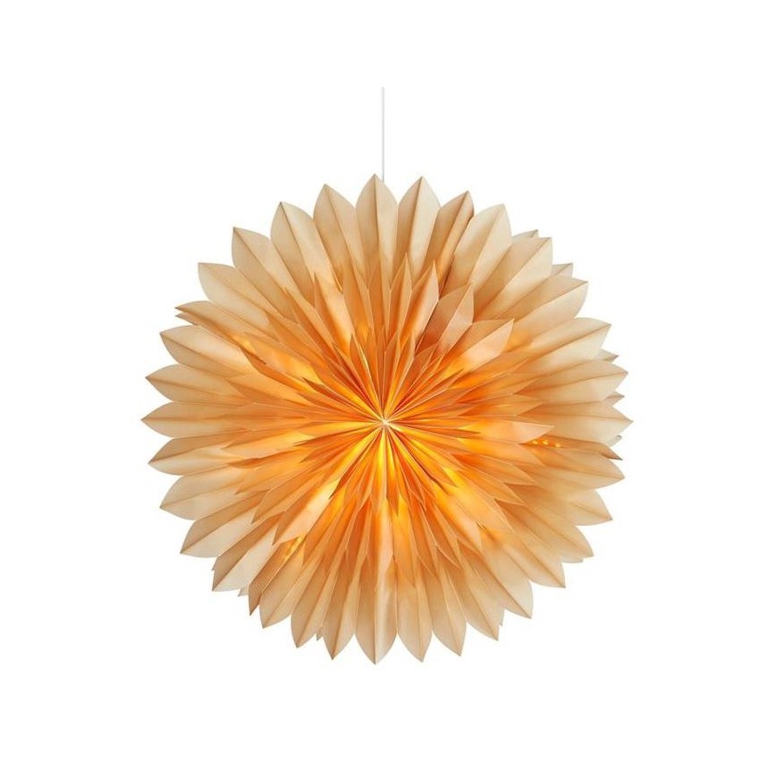 Markslöjd 705916 - Weihnachtsdekoration SOLINA 1xE14/25W/230V Dm. 58 cm weiß