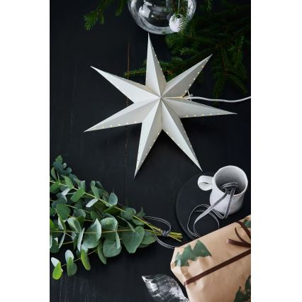 Markslöjd 705929 - Weihnachtsdekoration LIVELY 1xE14/6W/230V Ø 45 cm grau