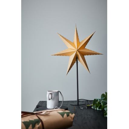 Markslöjd 705934 - Weihnachtsdekoration LIVELY 1xE14/6W/230V golden/schwarz