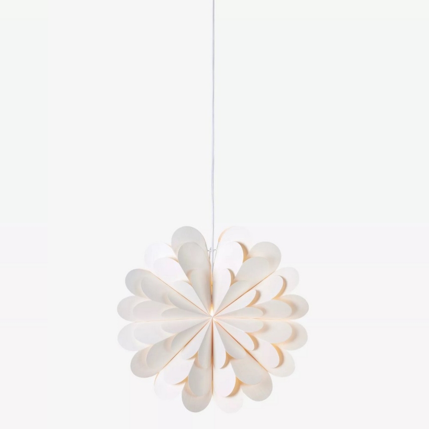 Markslöjd 705944 - Weihnachtsdekoration MARAVILLA 1xE14/25W/230V pr. 45 cm weiß