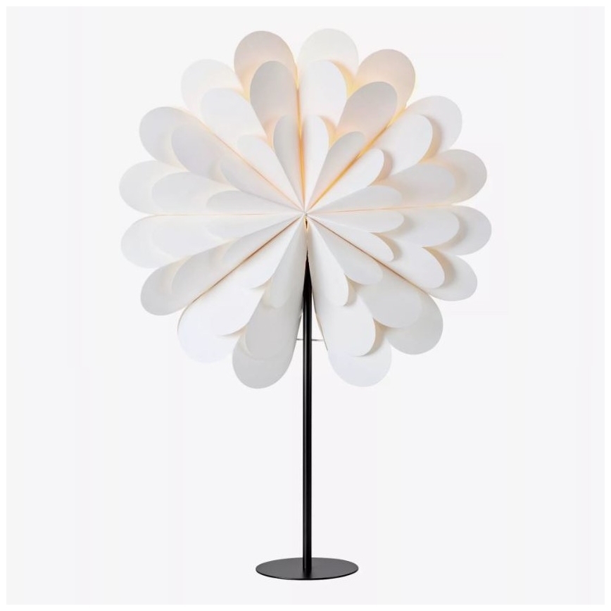 Markslöjd 705946 - Weihnachtsdekoration MARAVILLA 1xE14/25W/230V 68 cm weiß/schwarz