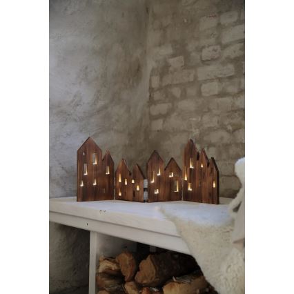 Markslöjd 706212 - LED Weihnachtsdekoration VIEW LED/0,9W/230V Kiefer/Braun