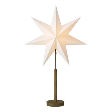Markslöjd 706214 - Weihnachtsdekoration SPERANZA 1xE14/6W/230V Ø 45 cm Kiefer/cremefarben
