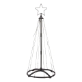 Markslöjd 706328 - LED-Außen-Weihnachtsdekoration ABETO 90xLED/2,7W/230V 1,2m IP44 schwarz