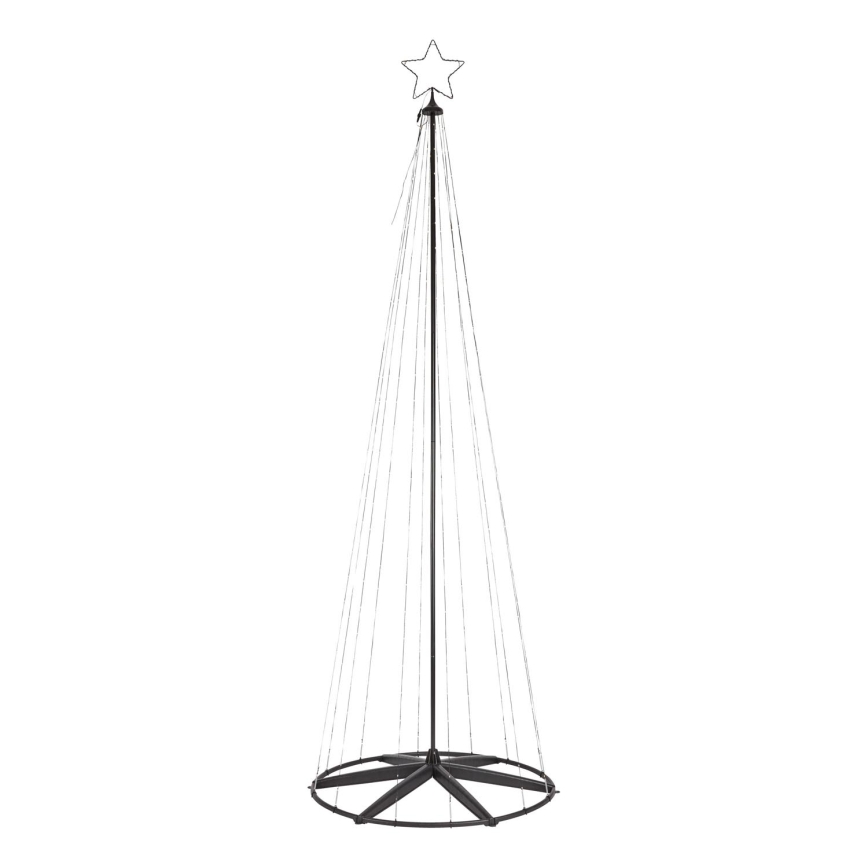 Markslöjd 706330 - LED-Außen-Weihnachtsdekoration ABETO 380xLED/3,6W/230V 3m IP44 schwarz