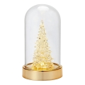 Markslöjd 706531 - LED Weihnachtsdekoration ISLA LED/0,06W/3xAA Messing/Tannenbaum