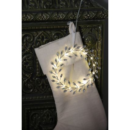 Markslöjd 706557 - LED Weihnachtsdekoration ARIA LED/3,12W/2xAA silber