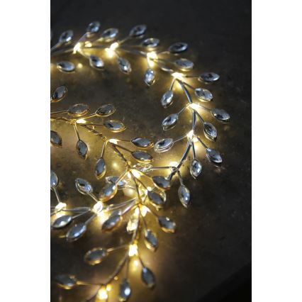 Markslöjd 706557 - LED Weihnachtsdekoration ARIA LED/3,12W/2xAA silber