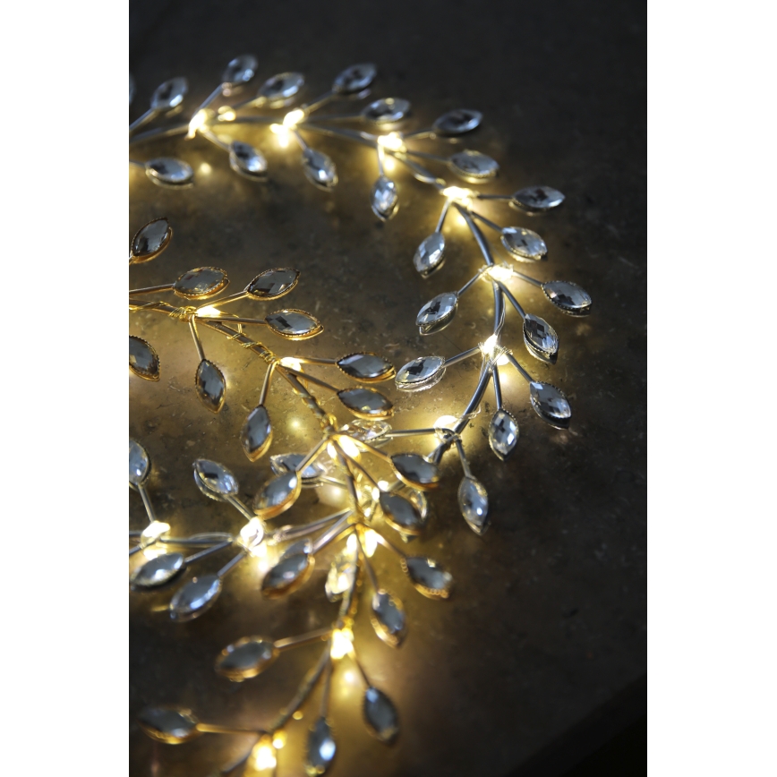 Markslöjd 706557 - LED Weihnachtsdekoration ARIA LED/3,12W/2xAA silber