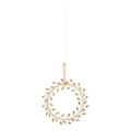 Markslöjd 706558 - LED Weihnachtsdekoration ARIA LED/3,12W/2xAA goldfarben