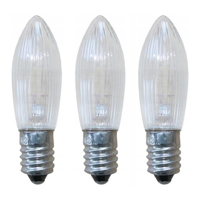 Markslöjd 8263 - SET 3x Hochleistungs- Weihnachts-Glühlampe TOPPLAMPA E10/3W/34V