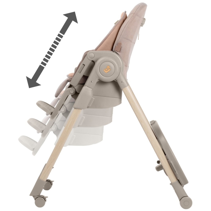 Maxi-Cosi - Esstischstuhl für Kinder MINLA PLUS beige/rosa