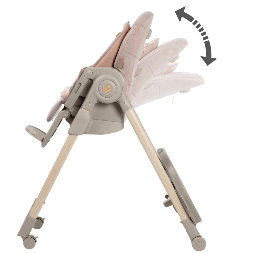 Maxi-Cosi - Esstischstuhl für Kinder MINLA PLUS beige/rosa