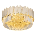MAXLIGHT C0165 - Deckenleuchte TREND 8xE14/40W/230V d 45 cm golden