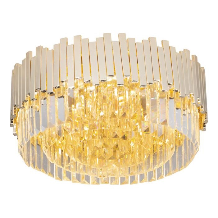 MAXLIGHT C0165 - Deckenleuchte TREND 8xE14/40W/230V d 45 cm golden