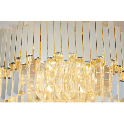 MAXLIGHT C0165 - Deckenleuchte TREND 8xE14/40W/230V d 45 cm golden