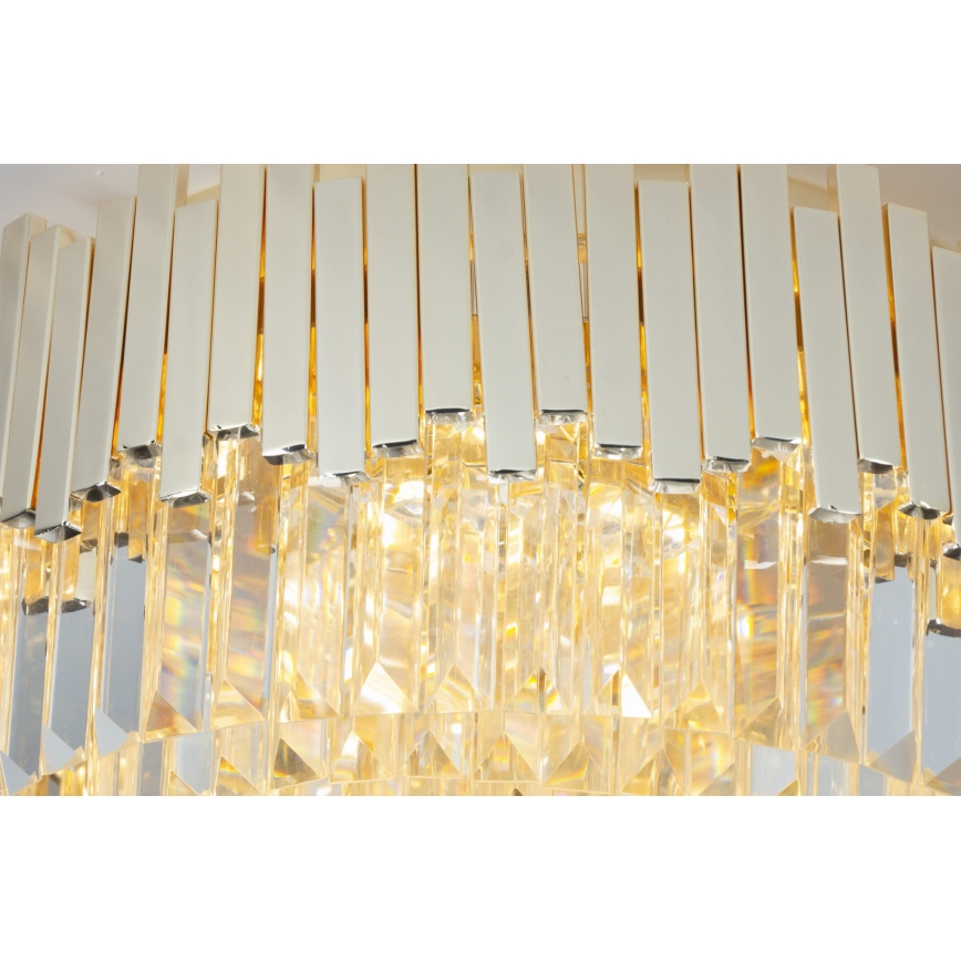 MAXLIGHT C0165 - Deckenleuchte TREND 8xE14/40W/230V d 45 cm golden