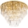 MAXLIGHT C0206 - Deckenleuchte MONACO 15xG9/40W/230V d 60 cm golden