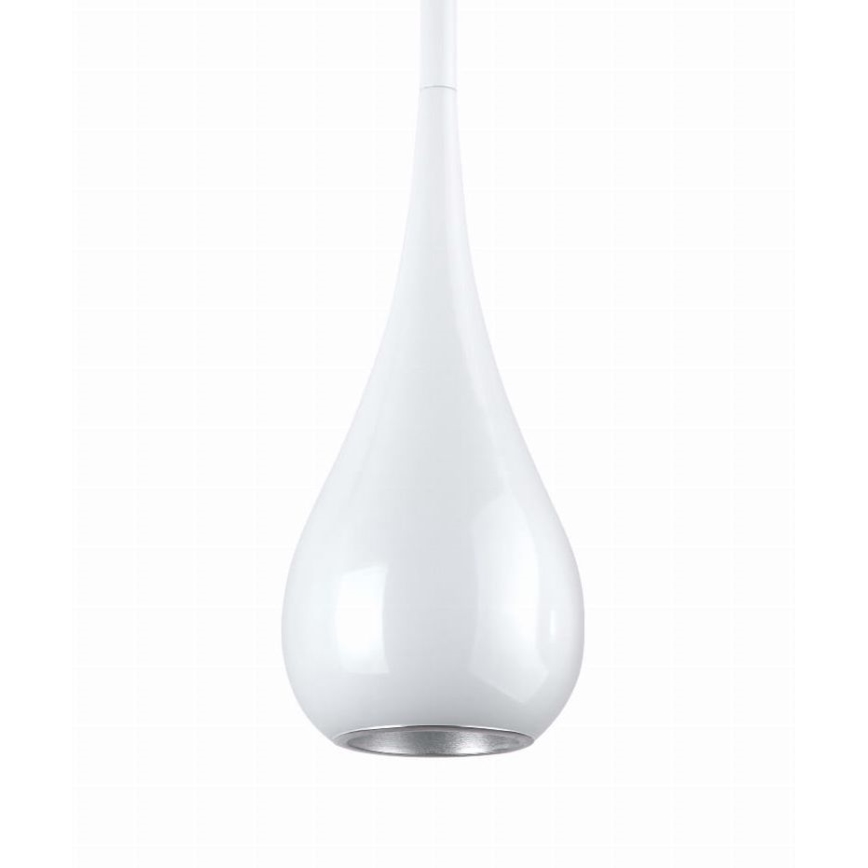 MAXLIGHT P0235 - Hängeleuchte DROP 1xE27/40W/230V d 20 cm weiß