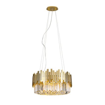 MAXLIGHT P0368 - Kronleuchter TREND 8xE14/40W/230V d 45 cm golden