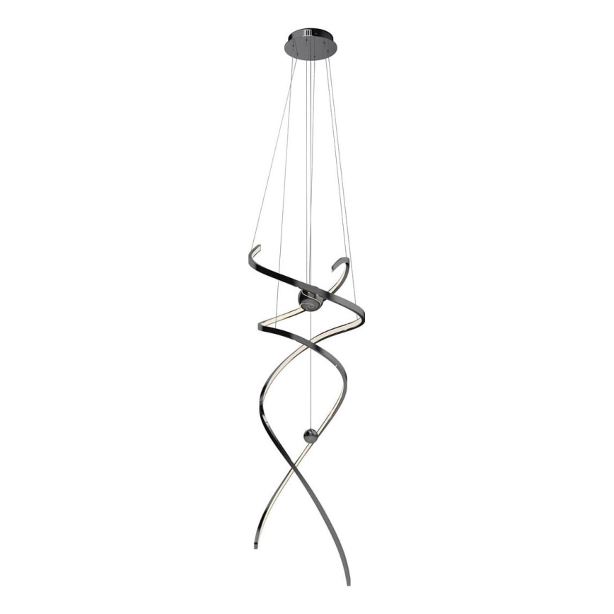 MAXLIGHT P0500D - Dimmbare LED-Hängeleuchte RITZ LED/100W/230V d 60 cm CRI 90 schwarz