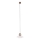 MAXLIGHT P0532 - LED-Hängeleuchte SIGNATURE LED/8W/230V d 22 cm Messing/klar
