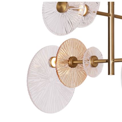 MAXLIGHT P0541 - LED-Deckenleuchte an Stange ALLURE 14xLED/5W/230V d 60 cm golden