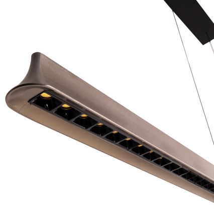 MAXLIGHT P0595 - Dimmbare LED-Hängeleuchte JO-JO LED/38W/230V 2700/4500/5500K anthrazit