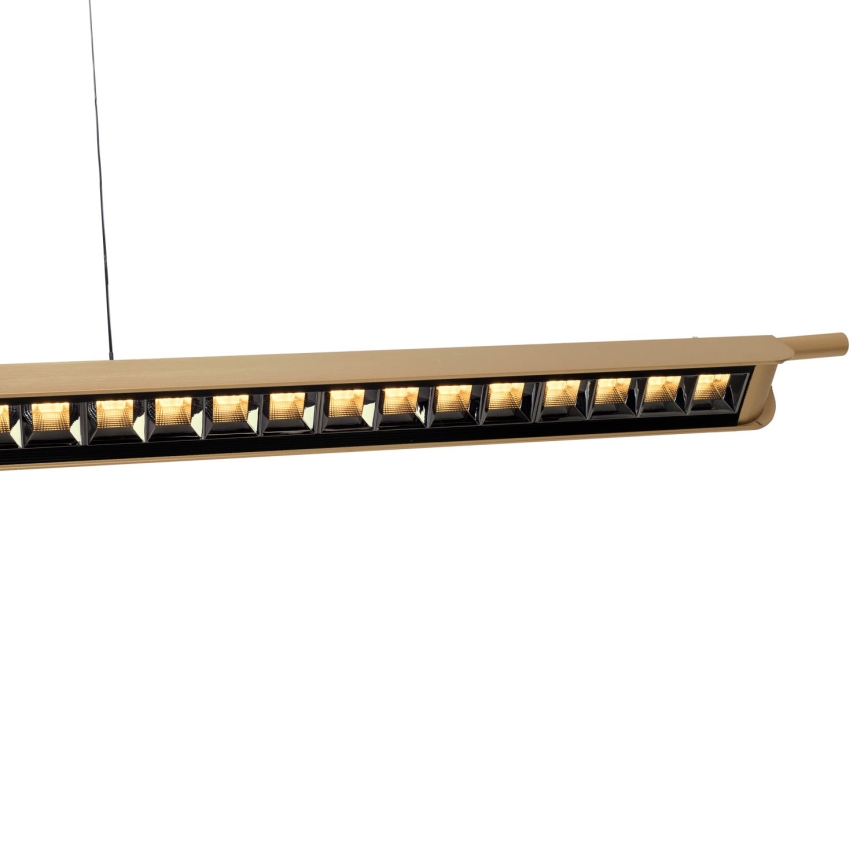 MAXLIGHT P0596 - Dimmbare LED-Pendelleuchte JO-JO an Kabel LED/40W/230V 2700/4500/5500K, goldfarben
