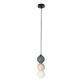 MAXLIGHT P0665 - Pendelleuchte an Kabel ALICE 1xG9/7W/230V Ø 10 cm schwarz