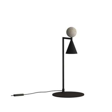 MAXLIGHT T0070 - LED-Tischlampe BINGO LED/12W/230V CRI 92 schwarz/beige