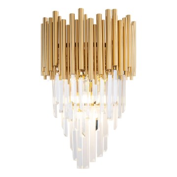 MAXLIGHT W0227 - Wandleuchte VOGUE 4xG9/40W/230V golden