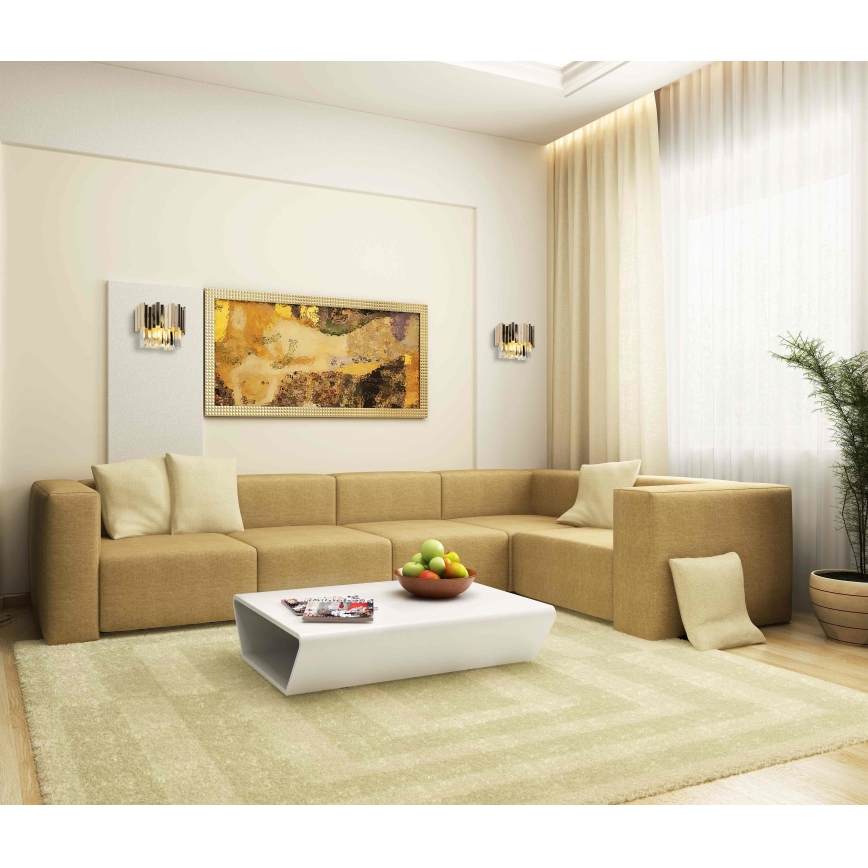 MAXLIGHT W0251 - Wandleuchte TREND 3xG9/40W/230V golden