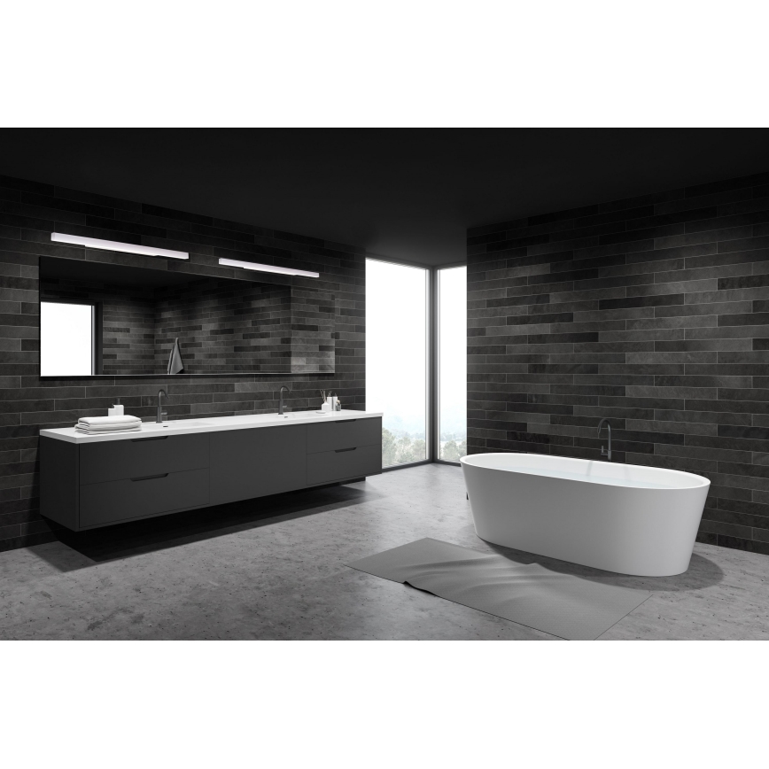 MAXLIGHT W0263 - Dimmbare LED-Badezimmer-Spiegelbeleuchtung LINEAR LED/18W/230V 57 cm IP44 weiß