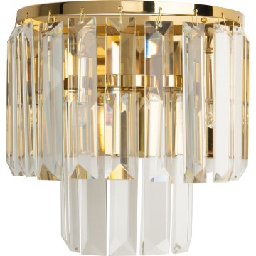 MAXLIGHT W0288 - Wandleuchte MONACO 2xG9/40W/230V golden