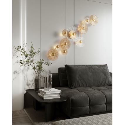 MAXLIGHT W0354 - LED-Wandleuchte ALLURE 10xLED/4,3W/230V golden