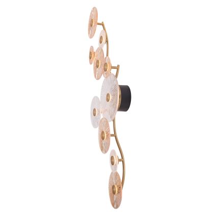 MAXLIGHT W0354 - LED-Wandleuchte ALLURE 10xLED/4,3W/230V golden
