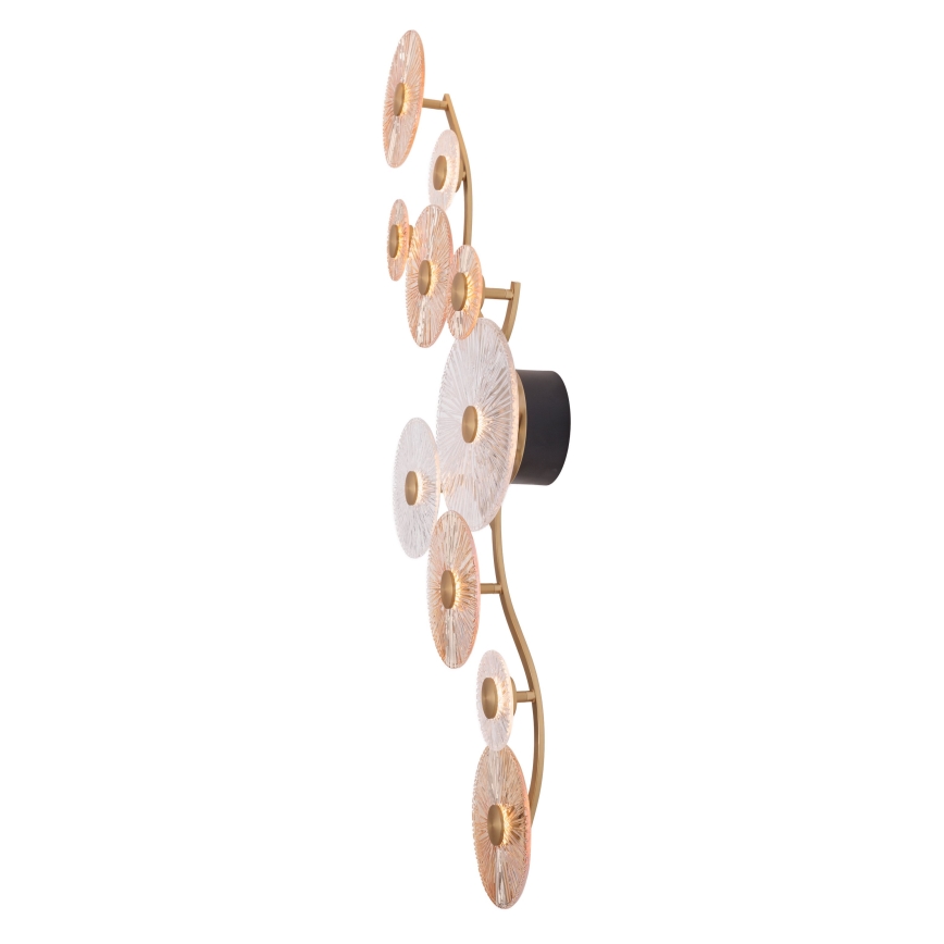 MAXLIGHT W0354 - LED-Wandleuchte ALLURE 10xLED/4,3W/230V golden