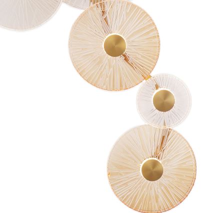 MAXLIGHT W0354 - LED-Wandleuchte ALLURE 10xLED/4,3W/230V golden