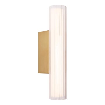 MAXLIGHT W0364 - LED-Wandleuchte für Badezimmer FAYETTE LED/6W/230V 31 cm IP44 golden