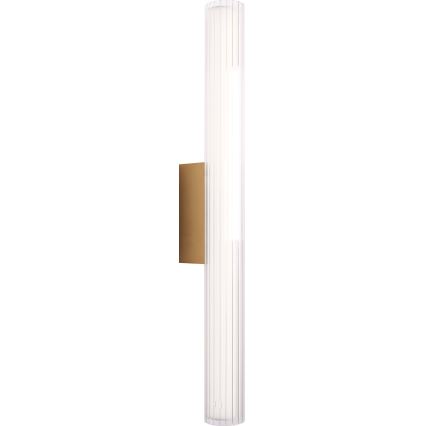 MAXLIGHT W0366 - LED-Wandleuchte für Badezimmer FAYETTE LED/12W/230V 61 cm IP44 golden