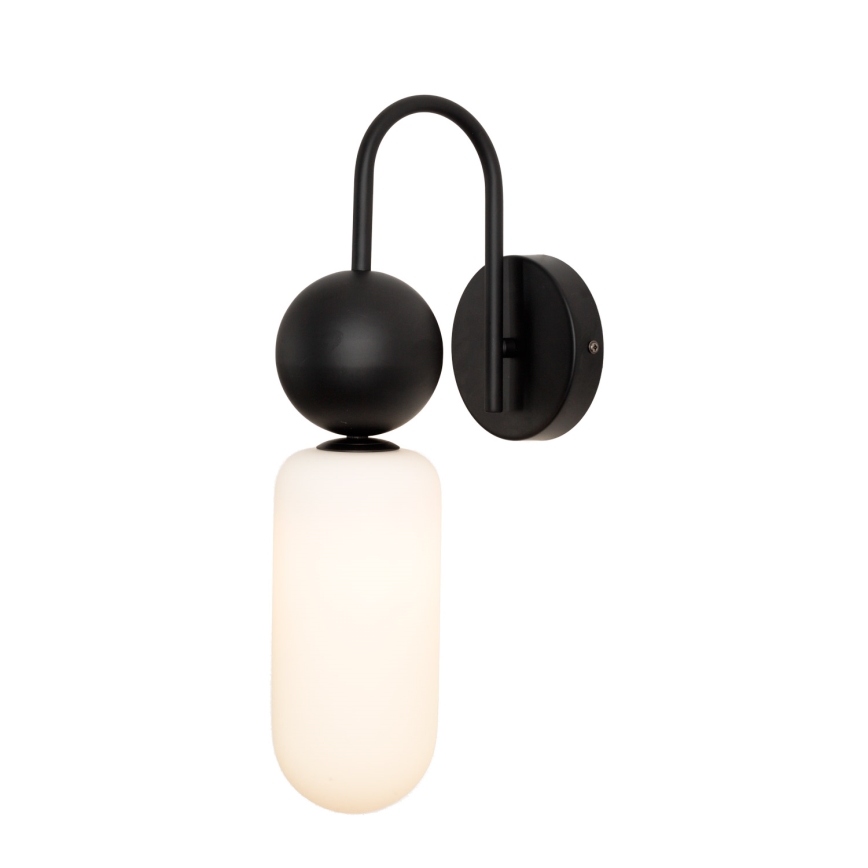 MAXLIGHT W0381 - Wandleuchte ROMA 1xG9/12W/230V schwarz